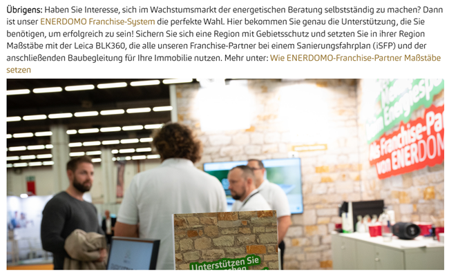 Gebäudeenergieberater Ausbildung & Franchise in 65760 Eschborn - Steinbach (Taunus), Schwalbach (Taunus) und Niederhöchstadt
